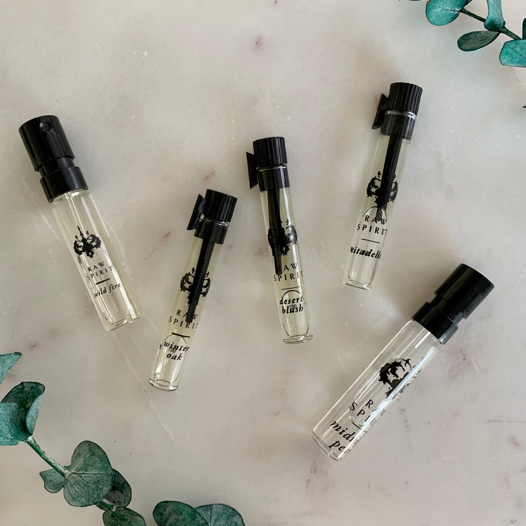 Perfume Sampler 5-Piece Collection, Clean Cruelty-Free Fine